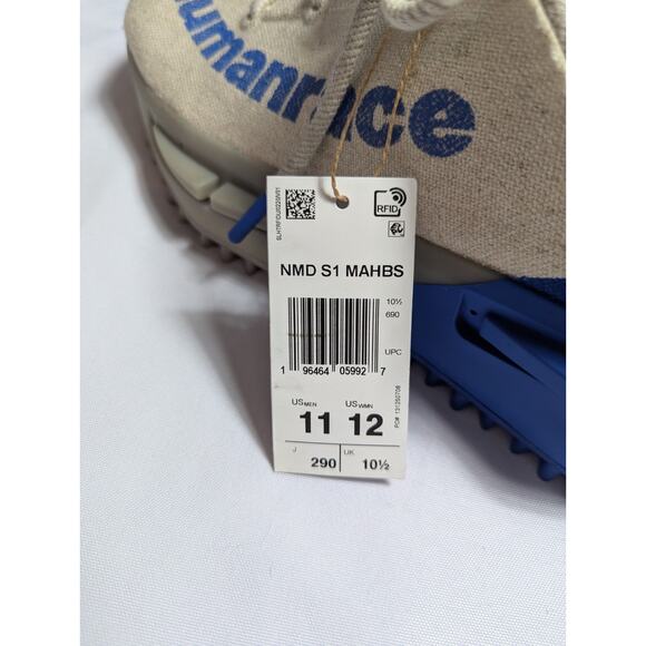 adidas Pharrell Williams Human Race NMD S1 Mahbs Oatmeal Mens Size 11 HP2641 - Picture 7 of 12
